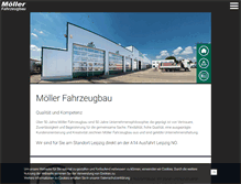 Tablet Screenshot of moeller-fahrzeugbau.de